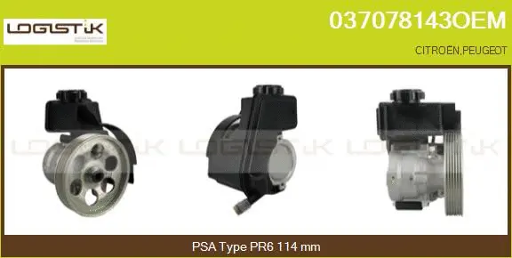 Hydraulic Pump, steering (037078143OEM)