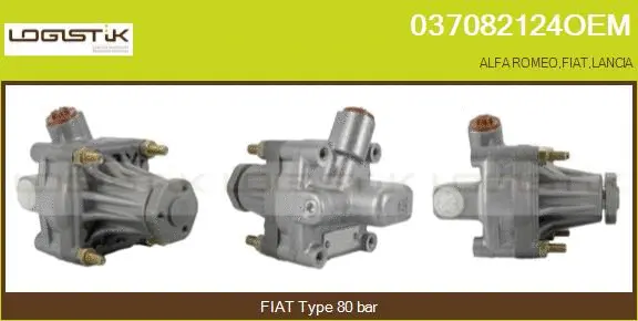 Hydraulic Pump, steering (037082124OEM)