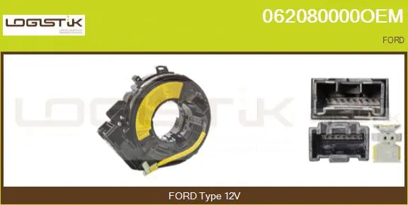 Clockspring, airbag (062080000OEM)