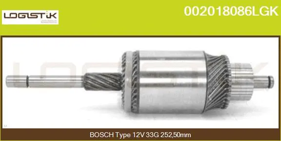 Armature, starter (002018086LGK)