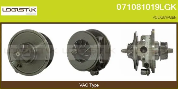 Core assembly, turbocharger (071081019LGK)