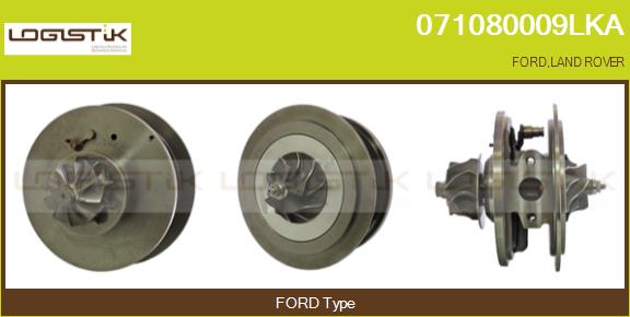 Core assembly, turbocharger (071080009LKA)