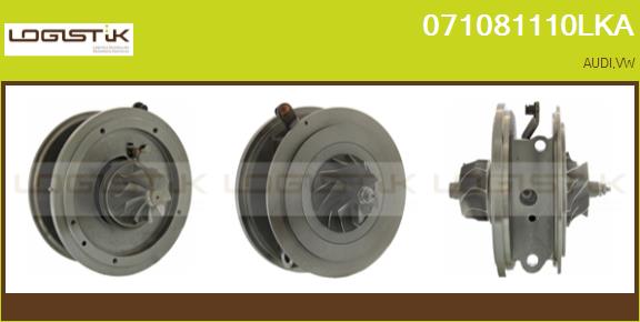 Core assembly, turbocharger (071081110LKA)