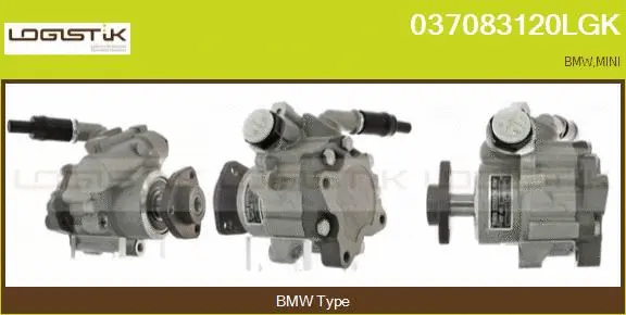 Hydraulic Pump, steering (037083120LGK)