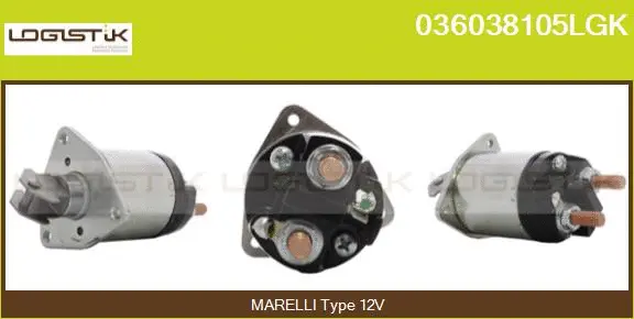 Solenoid Switch, starter (036038105LGK)