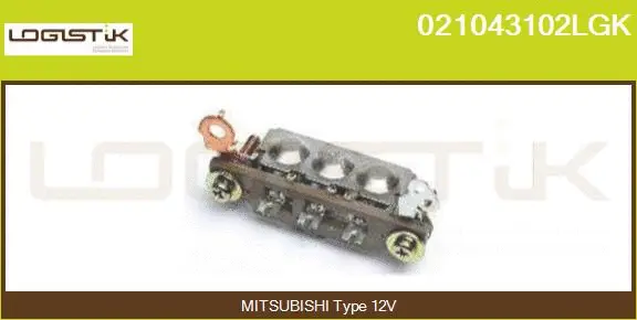 Rectifier, alternator (021043102LGK)