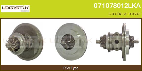 Core assembly, turbocharger (071078012LKA)