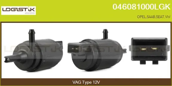 Washer Fluid Pump, window cleaning (046081000LGK)