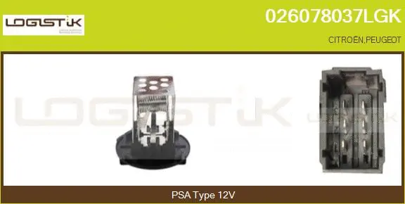 Resistor, interior blower (026078037LGK)
