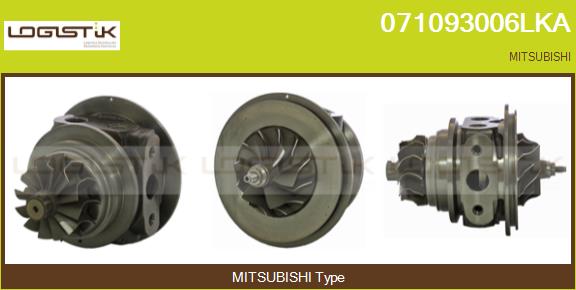 Core assembly, turbocharger (071093006LKA)