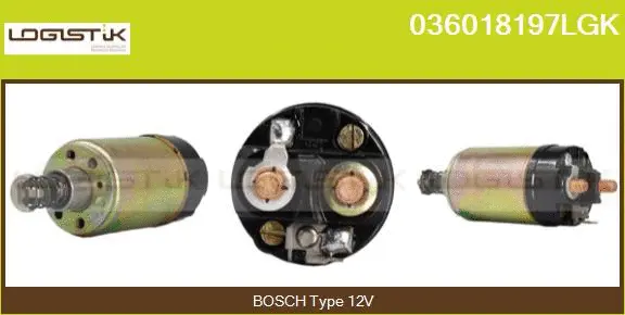 Solenoid Switch, starter (036018197LGK)