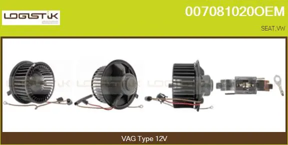 Interior Blower (007081020OEM)