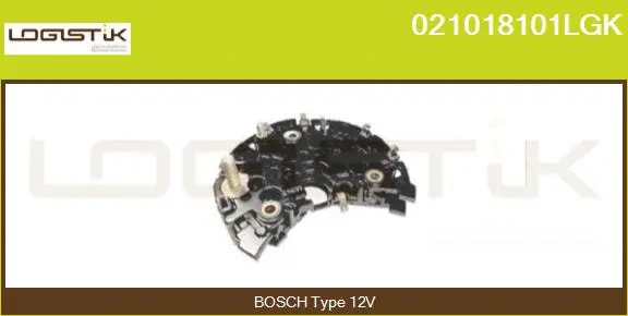 Rectifier, alternator (021018101LGK)