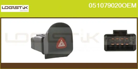 Hazard Warning Light Switch (051079020OEM)