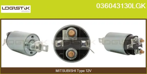 Solenoid Switch, starter (036043130LGK)