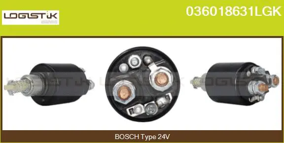 Solenoid Switch, starter (036018631LGK)