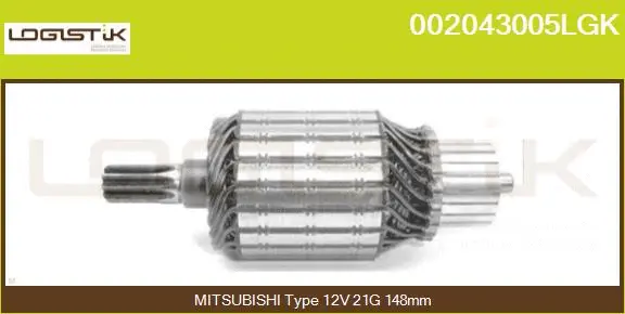 Armature, starter (002043005LGK)