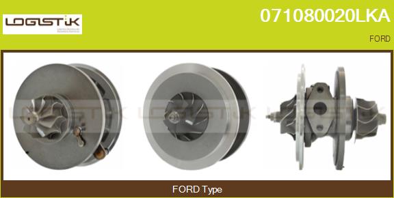 Core assembly, turbocharger (071080020LKA)