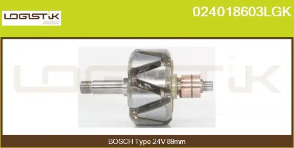 Rotor, alternator (024018603LGK)