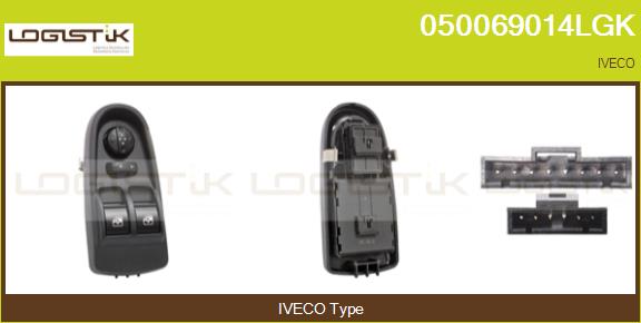 Switch, window regulator (050069014LGK)