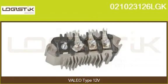 Rectifier, alternator (021023126LGK)