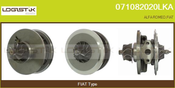 Core assembly, turbocharger (071082020LKA)