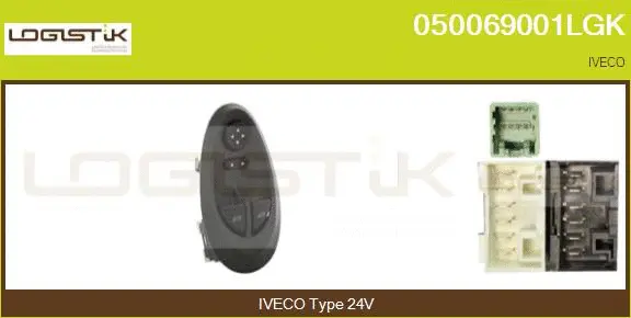 Switch, window regulator (050069001LGK)