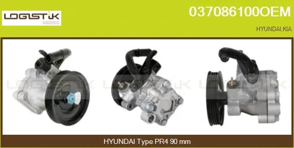 Hydraulic Pump, steering (037086100OEM)