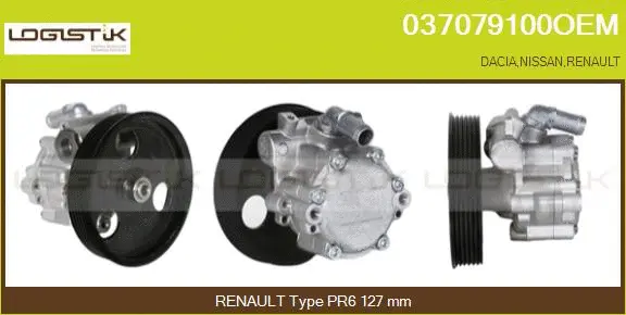 Hydraulic Pump, steering (037079100OEM)