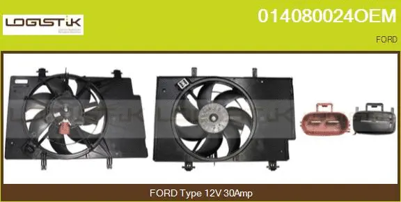 Electric Motor, radiator fan (014080024OEM)