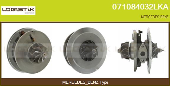 Core assembly, turbocharger (071084032LKA)