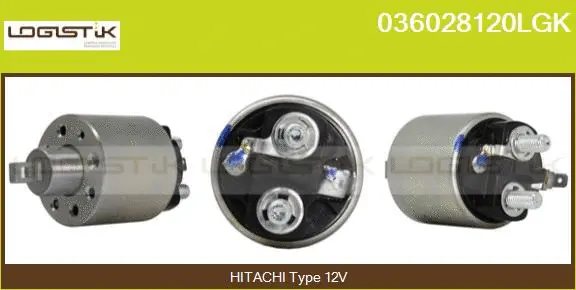 Solenoid Switch, starter (036028120LGK)