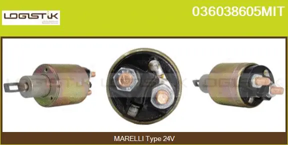 Solenoid Switch, starter (036038605MIT)
