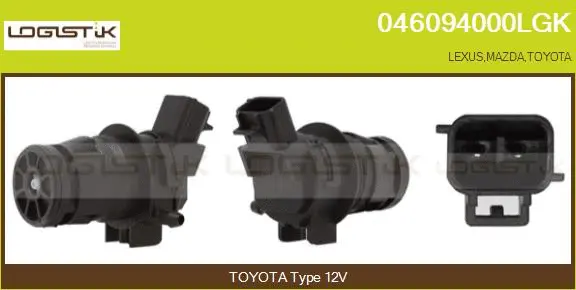 Washer Fluid Pump, window cleaning (046094000LGK)