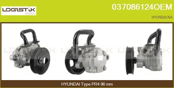Hydraulic Pump, steering (037086124OEM)
