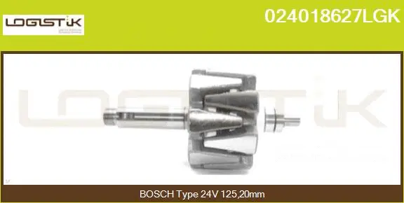 Rotor, alternator (024018627LGK)