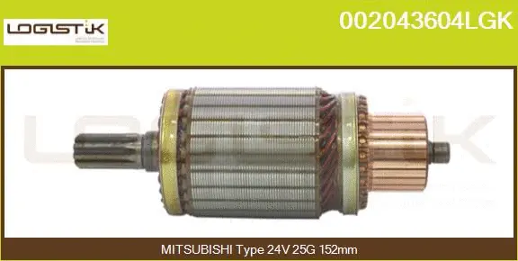 Armature, starter (002043604LGK)
