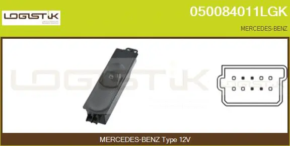 Switch, window regulator (050084011LGK)