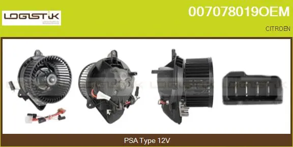 Interior Blower (007078019OEM)