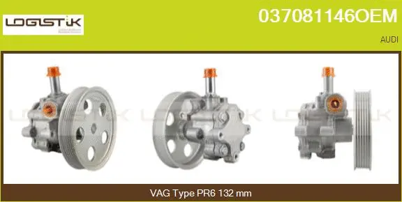Hydraulic Pump, steering (037081146OEM)