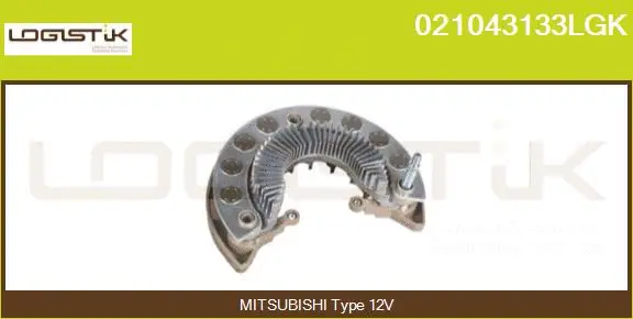 Rectifier, alternator (021043133LGK)