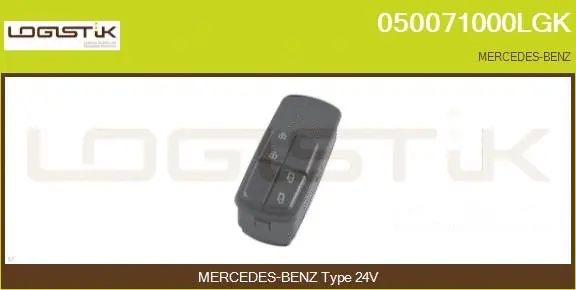 Switch, window regulator (050071000LGK)