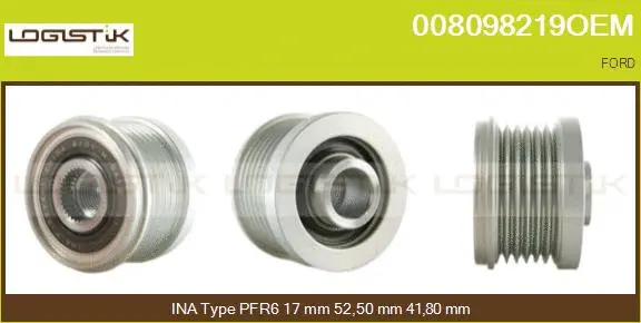 Belt Pulley, alternator (008098219OEM)