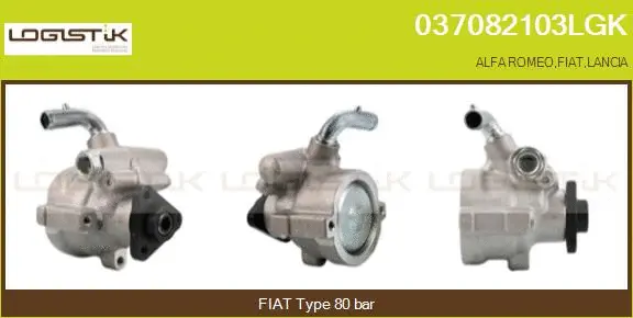 Hydraulic Pump, steering (037082103LGK)