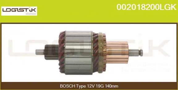 Armature, starter (002018200LGK)