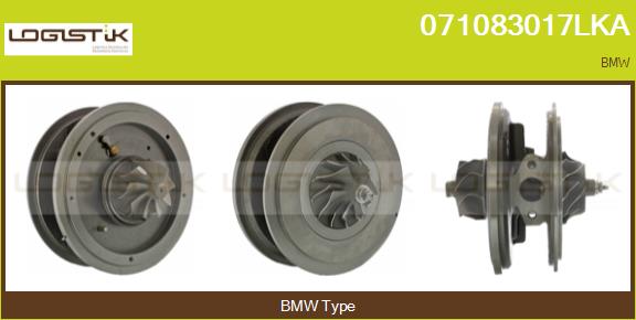 Core assembly, turbocharger (071083017LKA)