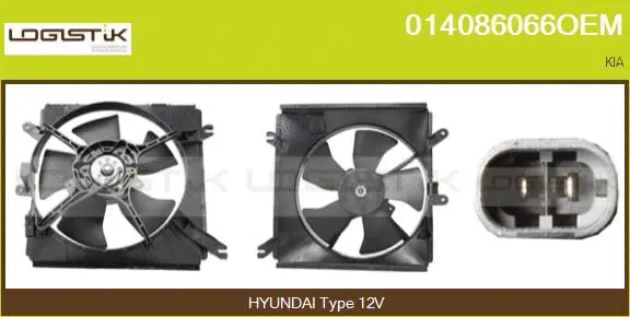 Electric Motor, radiator fan (014086066OEM)