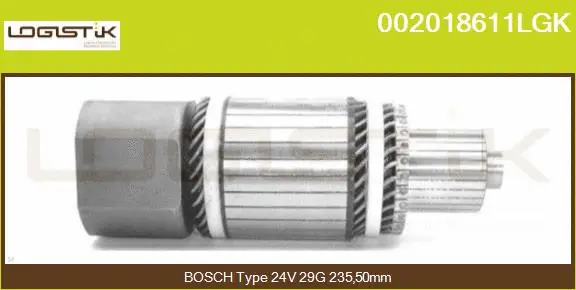 Armature, starter (002018611LGK)