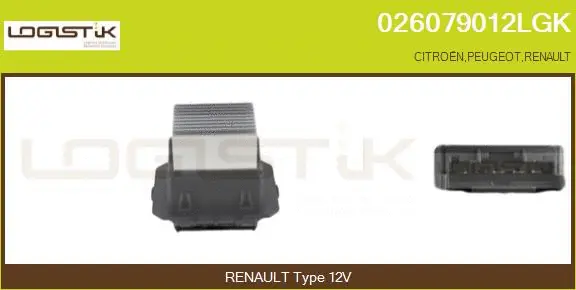 Resistor, interior blower (026079012LGK)