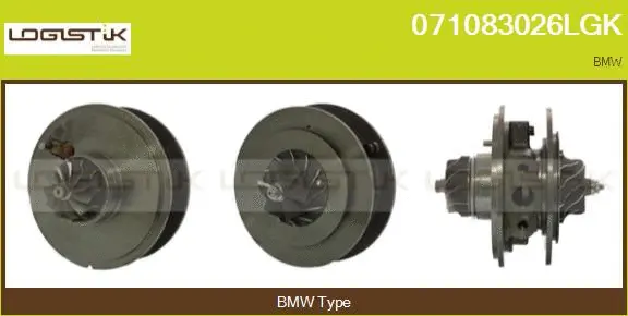 Core assembly, turbocharger (071083026LGK)